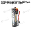 Gens Ace G-Tech Bashing Series 5200mAh 7.4V 2S1P 35C Car Lipo Battery Pack Hardcase 24# With EC3, Deans And XT60 Adapter