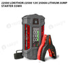 J2500 Lokithor J2500 12V 2500A Lithium Jump Starter 55Wh