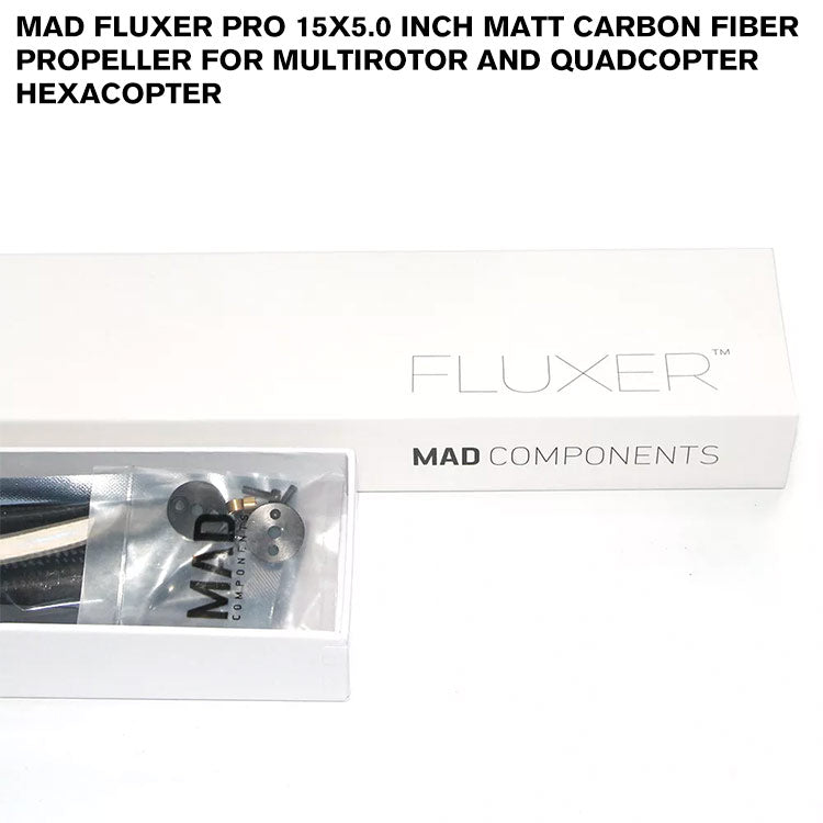 FLUXER Pro 15x5.0 Inch Matt Carbon Fiber Propeller For Multirotor And Quadcopter Hexacopter