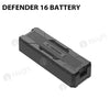 Defender 16 battery