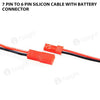 7 Pin to 6 Pin Silicon Cable with Battery Connector