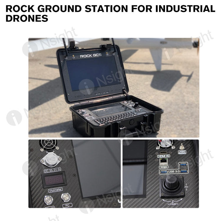 ROCK GROUND STATION FOR INDUSTRIAL DRONES