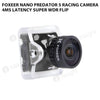 Foxeer Micro Predator 5 Racing FPV Camera M8 Lens 4ms Latency Super WDR Flip