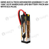 Gens Ace G-Tech Advanced 6500mAh 11.4V 100C 3S1P HardCase Lipo Battery Pack 60# With EC5 Plug