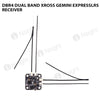 DBR4 Dual Band Xross Gemini ExpressLRS Receiver
