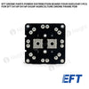 EFT Drone Parts Power Distribution Board Four Axes/E4P/1pcs For EFT E410P E416P E420P Agriculture Drone Frame PDB
