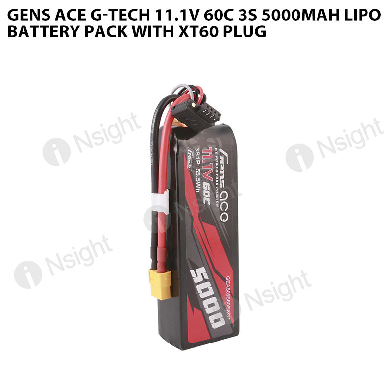 Batterie RC LiPo Gens Ace 5000mAh 11.1V 3S 60C Bashing Series – Neuve Et Performante Piles AAA Batterie RC LiPo Gens Ace 5000mAh 11.1V 3S 60C Bashing Series – Neuve Et Performante Piles AAA