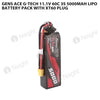 Gens Ace G-Tech 11.1V 60C 3S 5000mAh Lipo Battery Pack With XT60 Plug