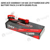 Gens Ace 5300mAh 7.4V 60C 2S1P HardCase Lipo Battery Pack 21# With Deans Plug