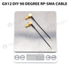 GX12 DIY 90 Degree RP-SMA Cable