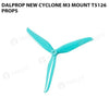 DALPROP New Cyclone M3 Mount T5126 Props