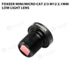 Foxeer Mini/Micro Cat 2/3 M12 2.1mm Low Light Lens