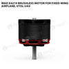 MAD X4219 brushless motor for fixed-wing airplane, VTOL UAV