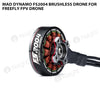 MAD DYNAMO FS2004 Brushless drone for freefly fpv drone