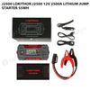 J2500 Lokithor J2500 12V 2500A Lithium Jump Starter 55Wh