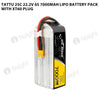 Tattu 6S 7000mAh 25C 22.2V Lipo Battery Pack With XT60 Plug