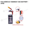 Fullsend 6S 1400mAh 150C Battery - XT60