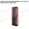 Gens Ace Redline Series 6000mAh 7.6V 130C 2S2P HardCase HV Lipo Battery