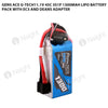 Gens Ace G-Tech11.1V 45C 3S1P 1300mAh Lipo Battery Pack With EC3 And Deans Adapter