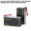 6S 30Ah High Power Density Light Weight Drone Solid State Lithium Battery
