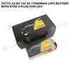 Tattu 22.8V 15C 6S 17000mAh LiPo Battery With XT90-S Plug For UAV