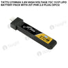 Tattu 270mAh 3.8V High Voltage 75C 1S1P Lipo Battery Pack With JST-PHR 2.0 Plug (5pcs)