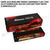 Gens Ace Redline Series 5800mAh 7.6V 130C 2S1P HardCase 56# HV Lipo Battery With 5.0mm Bullet