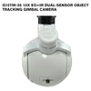 Q10TIR-35 10x EO=IR Dual-Sensor Object Tracking Gimbal Camera