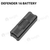 Defender 16 battery