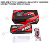 Gens Ace G-Tech 5300mAh 14.8V 60C 4S1P HardCase Lipo Battery14# With EC5 Plug