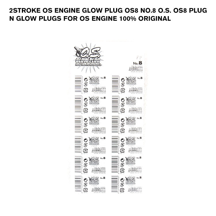 2Stroke OS Engine Glow Plug OS8 NO.8 O.S. OS8 Plug N Glow Plugs For OS Engine 100% Original