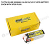 Tattu 550mAh 4s 95C 14.8V R-Line Lipo Battery Pack With XT30 Plug