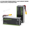 4S 25Ah High Power Density Light Weight Drone Solid State Lithium Battery