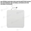 860-960Mhz Gain 9dBi Circular Polarization Passive IP67 Waterproof ABS External Outdoor UHF RFID Antenna for Reader