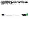 RS485 To USB 485 Converter Adapter Support Win7 XP WIN98 WIN2000 WINXP WIN7 WIN10 VISTA