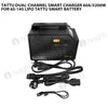 Tattu Dual-Channel Smart Charger 60A/3200W For 6S-14S LiPo Tattu Smart Battery