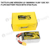 Tattu 1800mAh 4S 120C 14.8V R-Line Version 3.0 Lipo Battery Pack With XT60 Plug