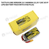 Tattu 1400mAh 6S 120C 22.2V R-Line Version 3.0 Lipo Battery Pack With XT60 Plug