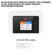 K2 Air Bluetooth Remote Control Lipo Charger,AC/DC 200W/500Wx2 20A Smart Balance Discharger/Charger