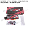 Gens Ace G-Tech 11.1V 60C 3S 5000mAh Lipo Battery Pack With XT60 Plug