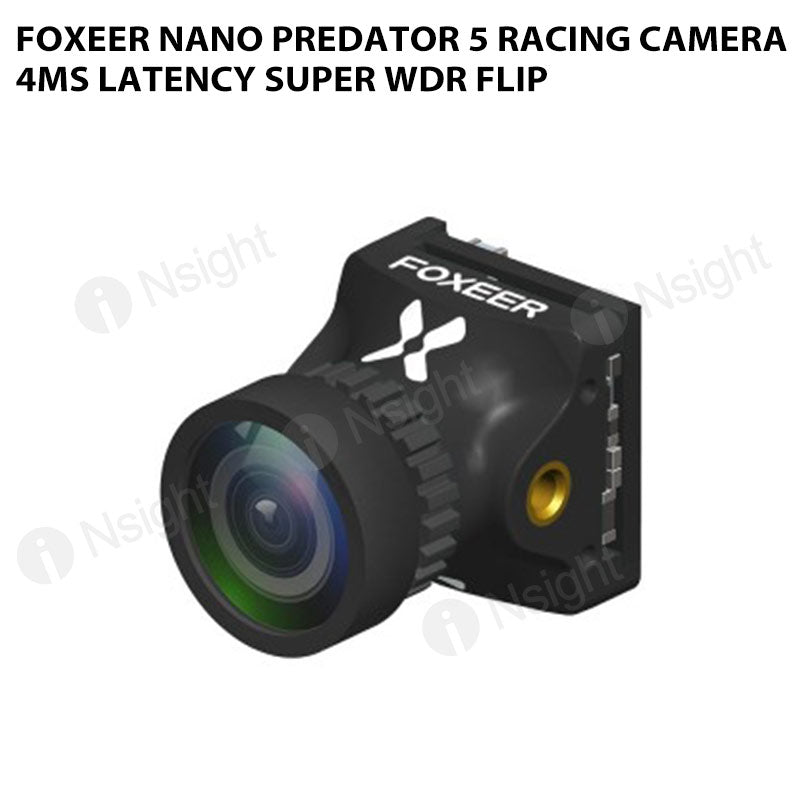 Foxeer Micro Predator 5 Racing FPV Camera M8 Lens 4ms Latency Super WD ...