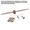 CZ F3P 4D Variable Pitch Propeller C-Type for Fixed-wing EVP Electric Variable Pitch System for Fixed Wing Airplane
