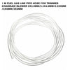 1 M Fuel Gas Line Pipe Hose For Trimmer Chainsaw Blower 2x3.5mm/2.4x4.8mm/2.5x5mm/3x5mm/3x6mm