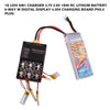 1S LIHV 6in1 Charger 3.7V 3.8V 1S06 RC lithium Battery 6-way w Digital Display 4.35v Charging Board PH2.0 Plug