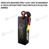 Gens Ace Bashing Pro 14.8v 100C 4S 8000mah G-Tech Lipo Battery Pack With EC5 Plug For Arrma