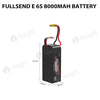 Fullsend E 6S 8000mAh LiPo Battery