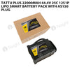 Tattu Plus 22000mAh 44.4V 25C 12S1P Lipo Smart Battery Pack With AS150 Plug