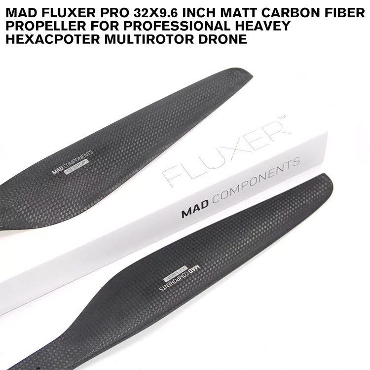 FLUXER Pro 32x9.6 Inch Matt Carbon Fiber Propeller For Professional Heavey Hexacpoter Multirotor Drone