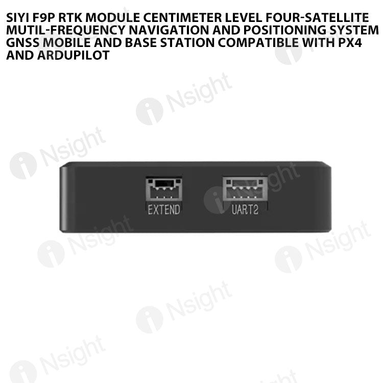 SIYI F9P RTK Module Centimeter Level Four-Satellite Mutil-Frequency Navigation and Positioning System GNSS Mobile and Base Station Compatible with PX4 and Ardupilot
