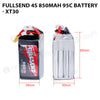 Fullsend 4S 850mAh 95C Battery- XT30